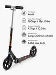 Micro Scooters Classic Adult Scooter, Black