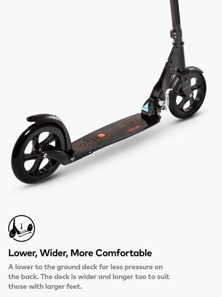 Micro Scooters Classic Large Wheel Scooter - view 2, Black