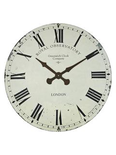Lascelles Greenwich Wall Clock, Dia.70cm, Cream