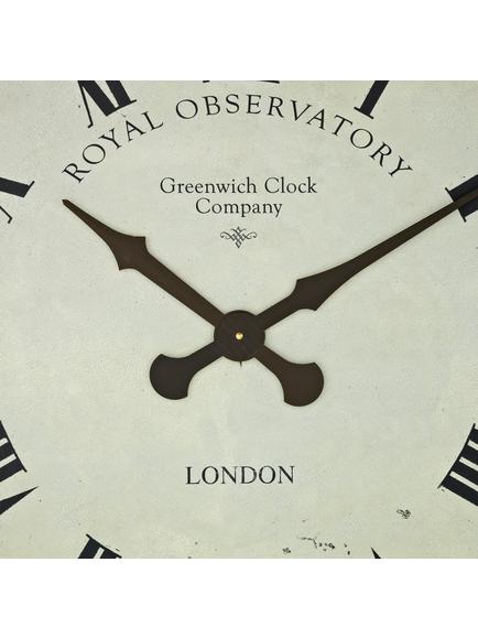 Lascelles Greenwich Wall Clock, Dia.70cm, Cream - view 2, Cream