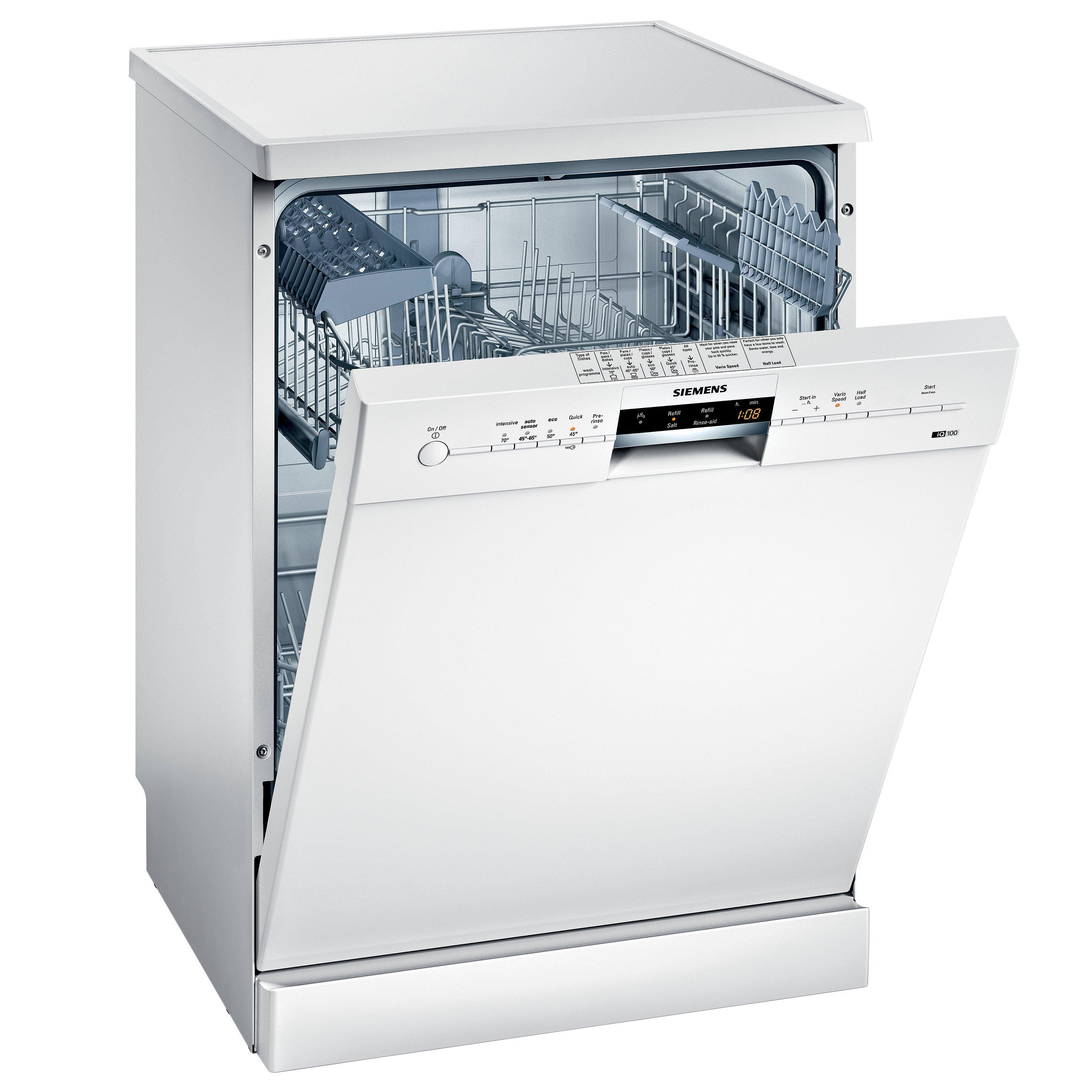 Shops siemens dishwasher half load