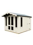 Crane Garden Buildings 3 x 2.5m Storage Chalet, Door on Right, FSC-certified (Scandinavian Redwood)