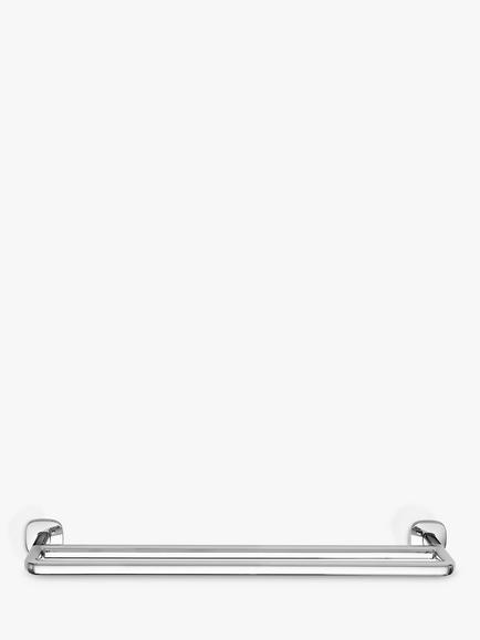 Robert Welch Burford Double Towel Rail, Stainless Steel