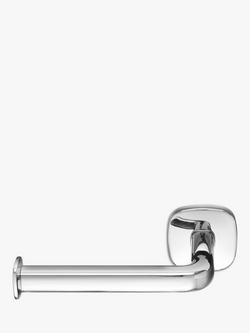 Robert Welch Burford Bar Toilet Roll Holder, Silver