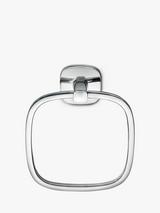 John Lewis Opus Towel Ring Black