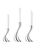 Georg Jensen Cobra Candlestick, Set of 3