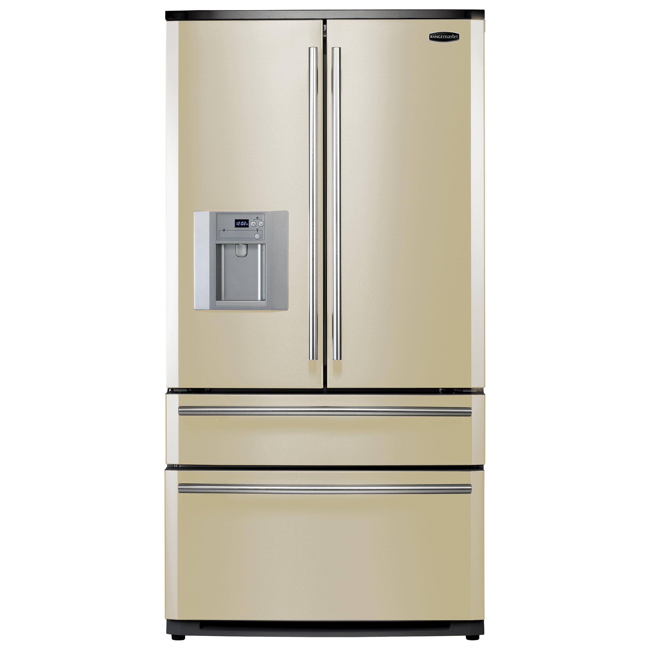 Rangemaster RDXD910CR/C 4-Door Fridge Freezer, Cream