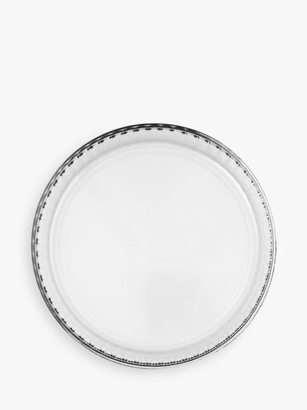 Pyrex Fluted Glass Round Flan Oven Dish, Dia.25cm - view 2, Clear