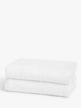 John Lewis ANYDAY Baby's Bath Towels, Pack of 2, White