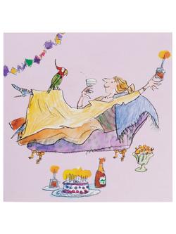 Woodmansterne Quentin Blake Birthday Card, 