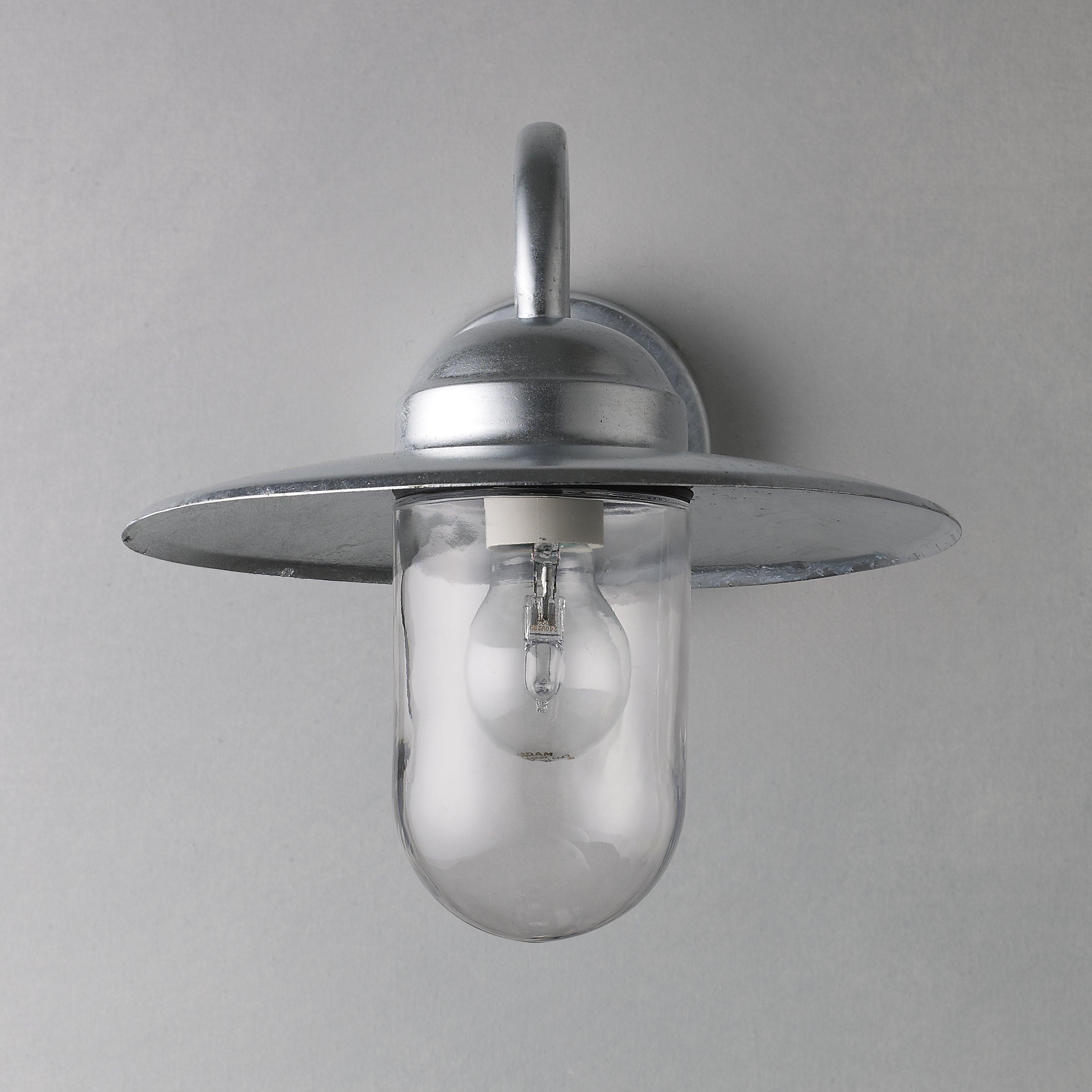 Nordlux Luxembourg Outdoor Wall Light with PIR Sensor Galvanised Steel