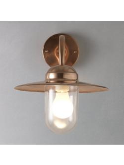 Nordlux Luxembourg Outdoor Wall Light, Copper, Copper
