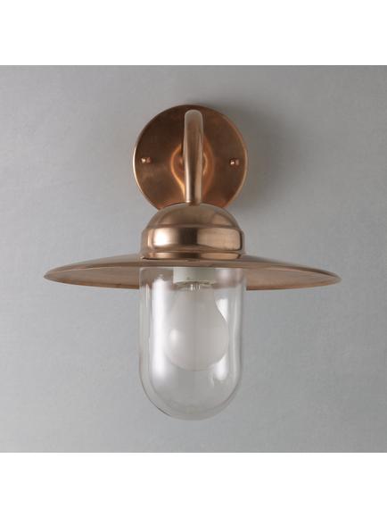 Nordlux Luxembourg Outdoor Wall Light, Copper - view 2, Copper