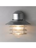Nordlux Vejers Outdoor Wall Light, Galvanised Steel