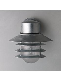 Nordlux Vejers Outdoor Wall Light, Galvanised Steel - view 2, Metallics