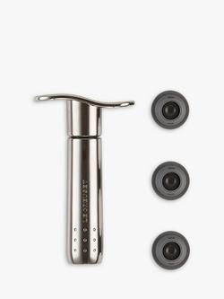 Le Creuset Wine Accessories WA137 Wine Pump, Black Nickel, 