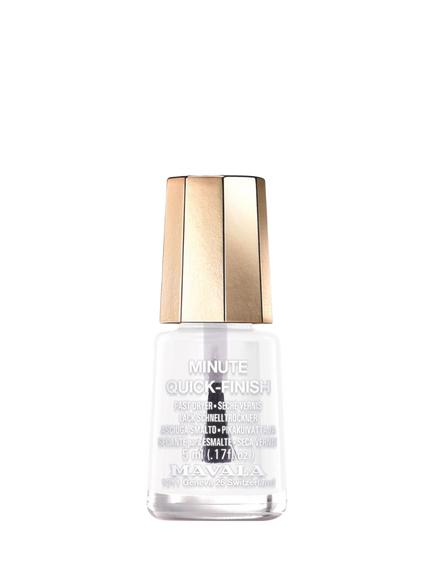 Mavala Minute Quick Finish Fast Drying Top Coat, Clear