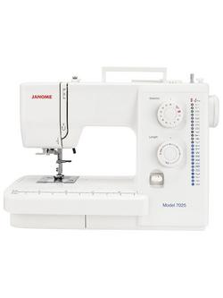 Janome 7025 Sewing Machine, White