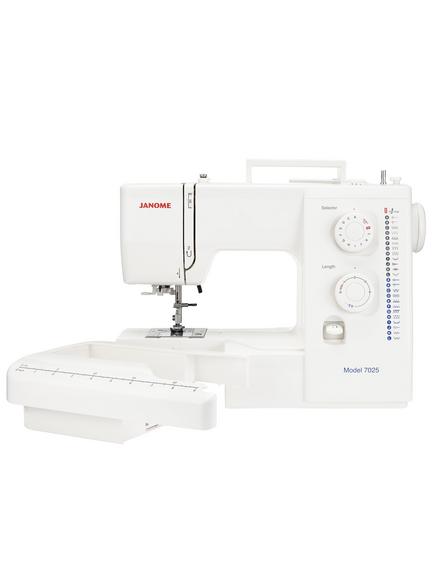 Janome 7025 Sewing Machine - view 2, White