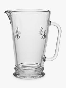 La Rochère Abeille Bee Jug, 1L - view 2, Clear
