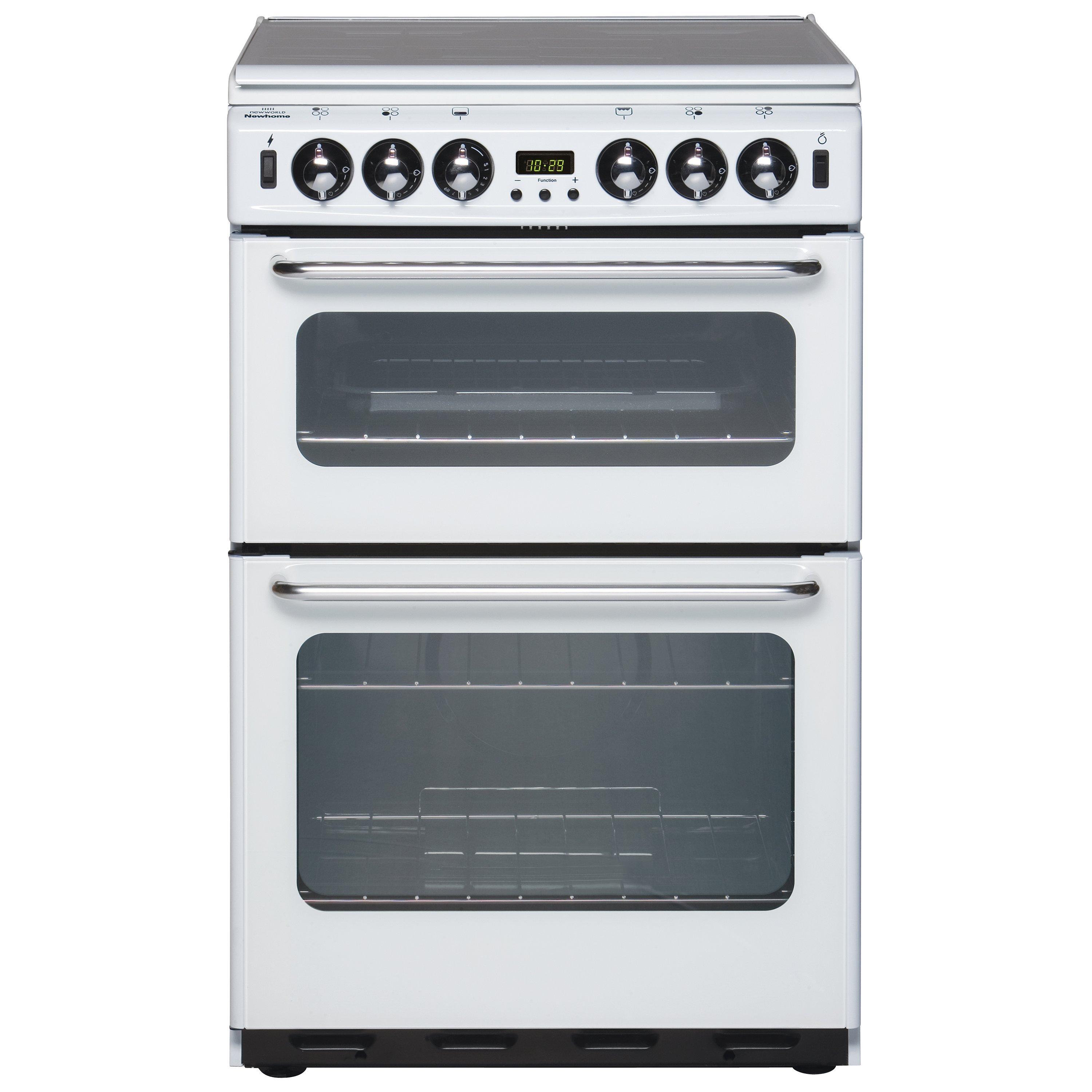 New World 550TSIDOM Gas Cooker, White