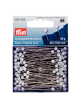 Prym Glass-Headed Pins, 80mm, Pack of 30g