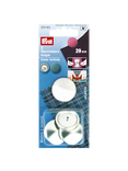 Prym Metal Cover Buttons, 29mm, Pack of 3