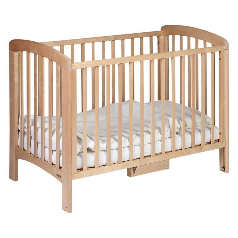 John Lewis Anna Drop Side Cot Natural