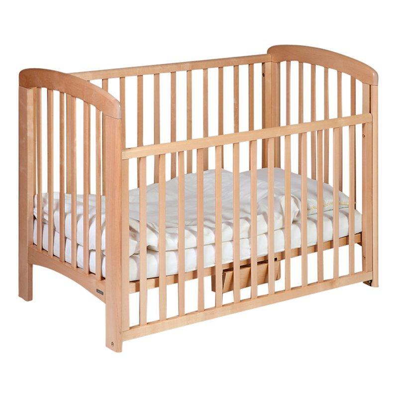 John Lewis Anna Drop Side Cot Natural