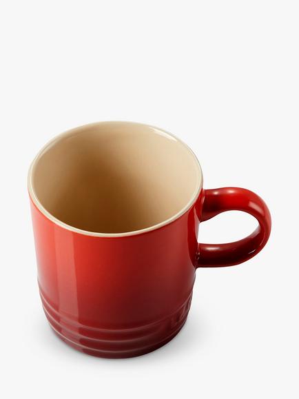 Le Creuset Stoneware Espresso Mug, 100ml, Cerise