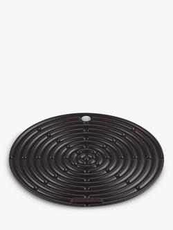 Le Creuset Cool Tool Silicone Trivet, Satin Black