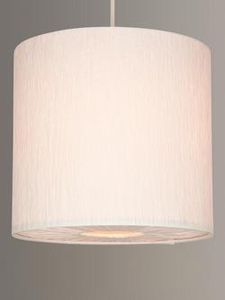 John Lewis Small Libby Easy-to-Fit Ceiling Shade, Cream, Neutrals