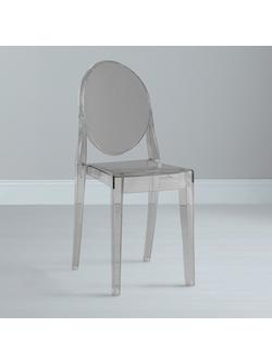 Philippe Starck for Kartell Victoria Ghost Chair - view 2, Crystal