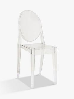 Philippe Starck for Kartell Victoria Ghost Chair, Crystal