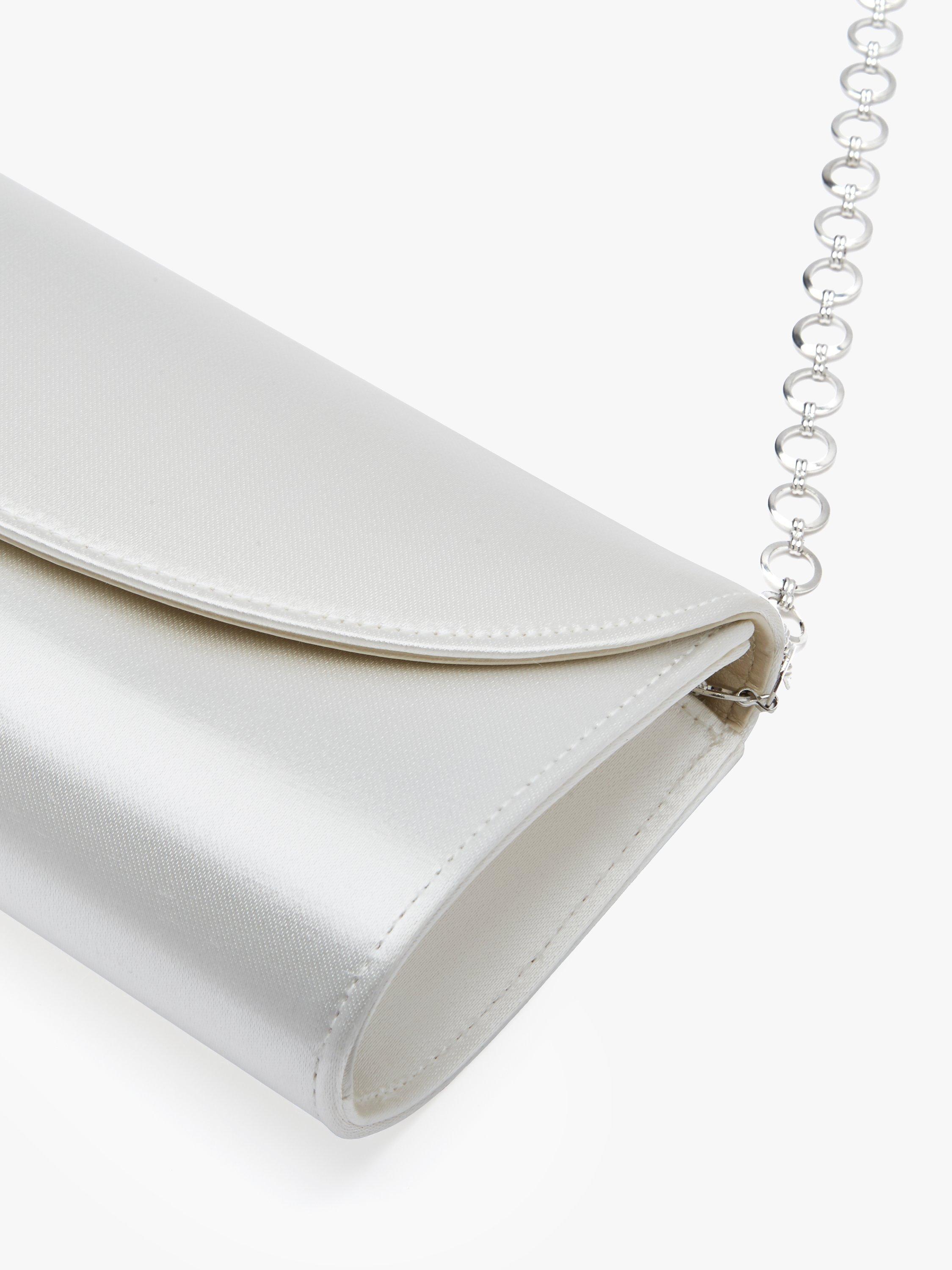 Product image 2 of 5, which shows Rainbow Club Celina Clutch Bag, Ivory