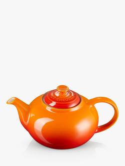 Le Creuset Stoneware Classic 5 Cup Teapot, 1.3L, Volcanic