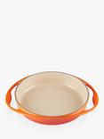 Le Creuset Cast Iron Tarte Tatin Oven Dish, 25cm, Volcanic