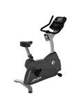 Life Fitness Lifecycle C1 Upright Exercise Bike with Track Connect Console