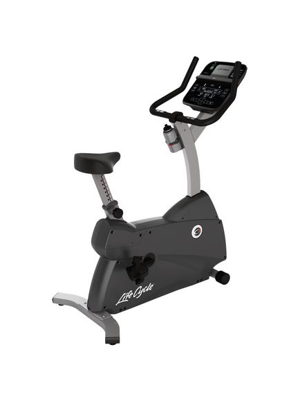 Life Fitness Lifecycle C1 Upright Exercise Bike with Track Connect Console, 