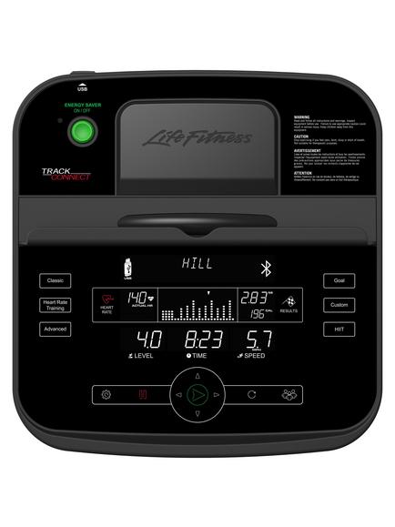 Life Fitness Lifecycle C3 Upright Exercise Bike with Track Connect Console - view 2, 