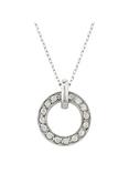 London Road 9ct Gold Diamond Meridian Pendant