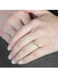 London Road 9ct Rose Gold Pimlico Bubble Stacking Ring