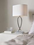 John Lewis New Tom Table Touch Lamp, Chrome