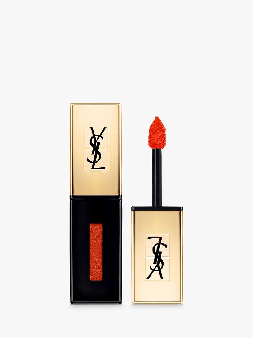 Product image 1 of 1, which shows Yves Saint Laurent Rouge Pur Couture Vernis À Lèvres Glossy Stain, 08 Orange De Chine