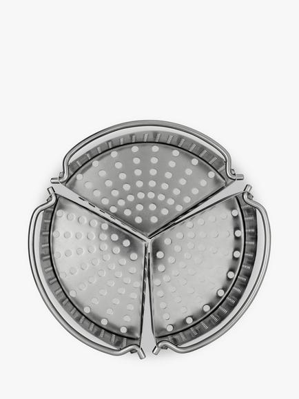 John Lewis Saucepan Separator, Dia.18cm - view 2, Silver