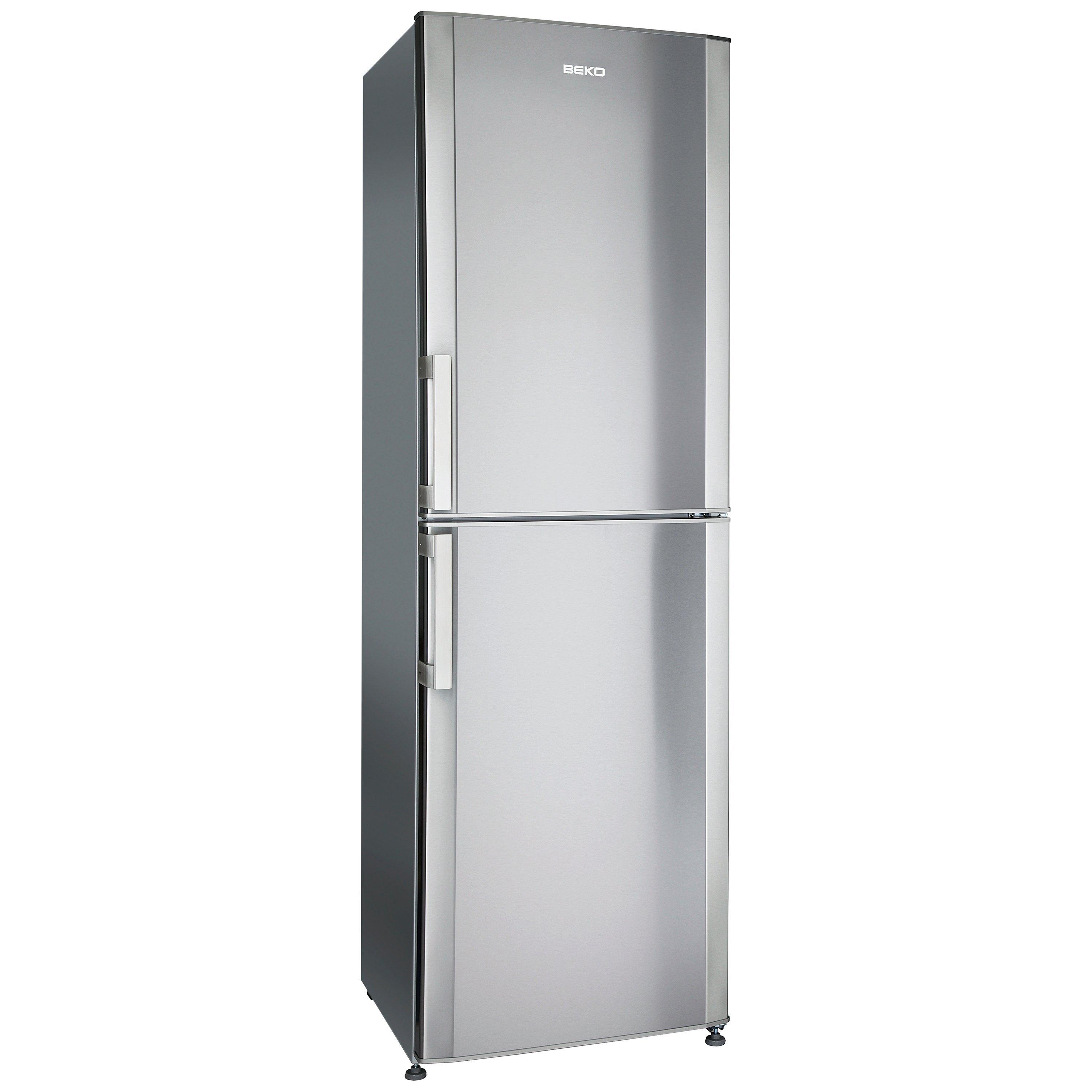 Beko FF6091X Fridge Freezer, Stainless Steel