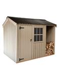 National Trust by Crane Garden Buildings Blickling Garden Shed, 2.4 x 3m, FSC-Certified (Scandinavian Redwood), Dome Ochre