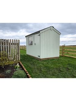 National Trust by Crane Garden Buildings Scandinavian Redwood Felbrigg Garden Shed, 1.8 x 3m - view 2, Disraeli Green