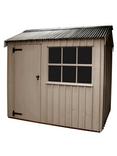 National Trust by Crane Garden Buildings Felbrigg Garden Shed, 1.8 x 3m, FSC-Certified (Scandinavian Redwood), Dome Ochre