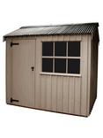 National Trust by Crane Garden Buildings Felbrigg Garden Shed, 2.4 x 3m, FSC-Certified (Scandinavian Redwood), Dome Ochre